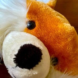 Fox Hat with Pom Poms